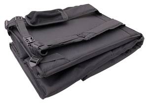Insulated foldable backpack 78L Cambro with removable compartment black 355x380x(H)430mm