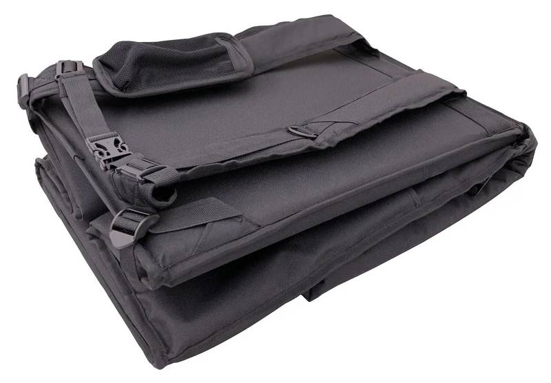 Insulated foldable backpack 78L Cambro with removable compartment black 355x380x(H)430mm