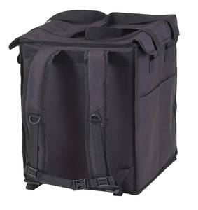 Insulated foldable backpack 78L Cambro with removable compartment black 355x380x(H)430mm