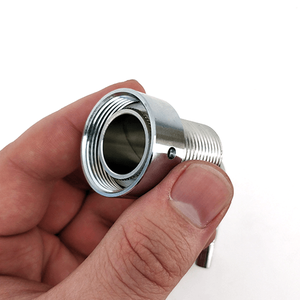 Kort skaft 6,5mm (1/4") NukaTap duotight-kompatibel rostfritt stål