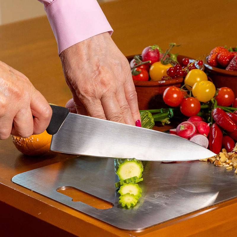 Santoku-veitsi 18cm – ruostumaton teräs