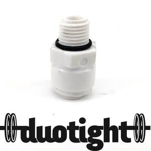 Liitin 9,5mm (3/8) x 1/4" DuoTight ulkokierre