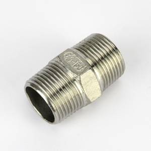 Nipelis 3/4" BSP sešstūrains AISI 304 nerūsējošais tērauds