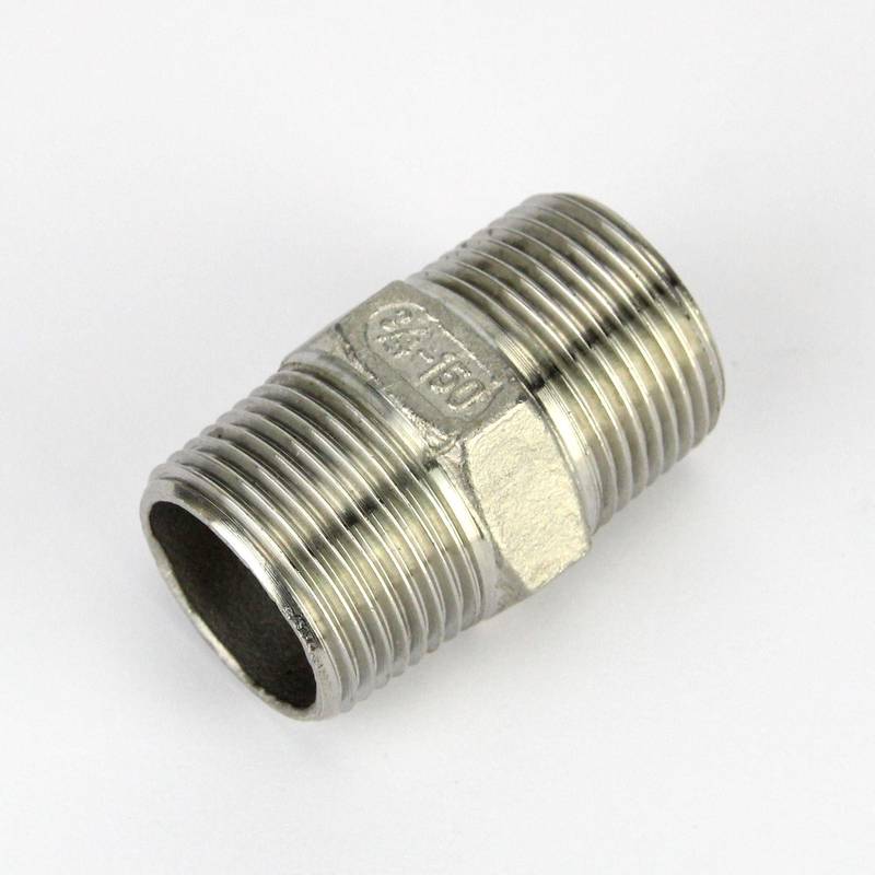 Nipelis 3/4" BSP sešstūrains AISI 304 nerūsējošais tērauds