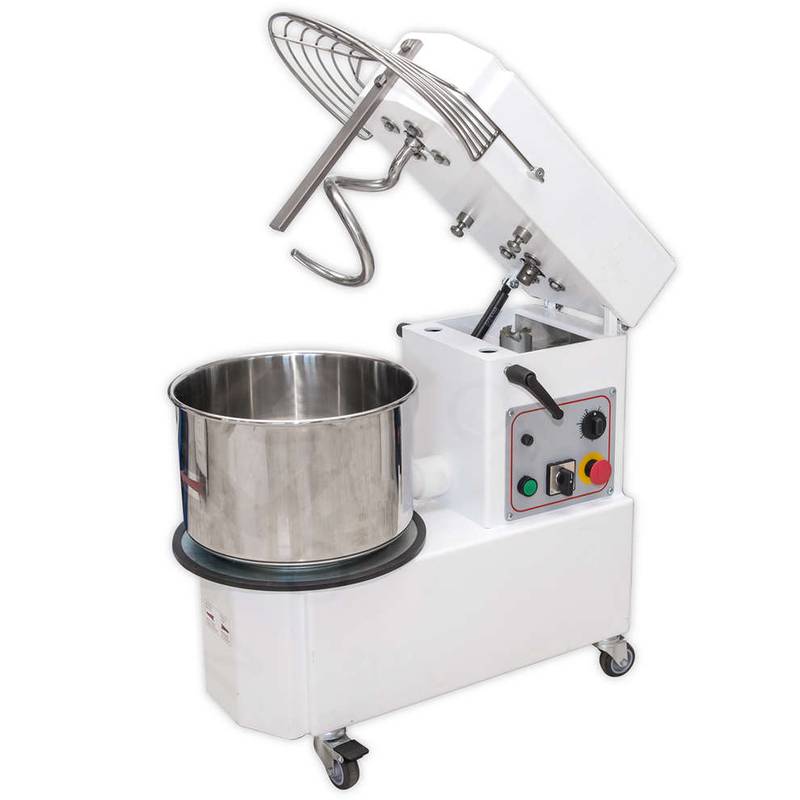 Knetmaschine 18kg Spiral mit abnehmbarer Schüssel