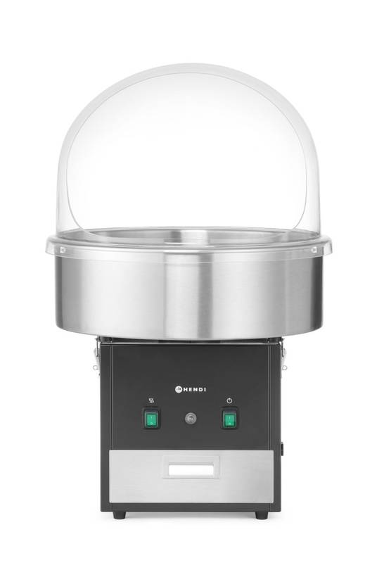 Zuckerwattemaschine HENDI schwarz 220-240V/1130W 520x520x(H)503mm