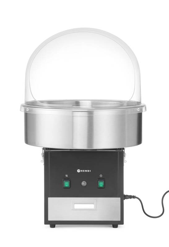 Zuckerwattemaschine HENDI schwarz 220-240V/1130W 520x520x(H)503mm