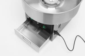 Zuckerwattemaschine HENDI schwarz 220-240V/1130W 520x520x(H)503mm