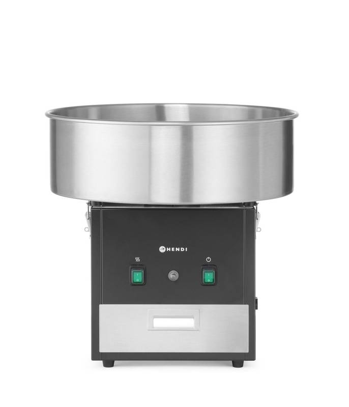 Zuckerwattemaschine HENDI schwarz 220-240V/1130W 520x520x(H)503mm