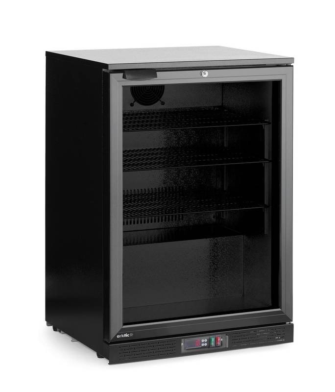 Baarikülmik 105L Arktic üheukseline must 220-240V/120W 600x530x(H)870mm