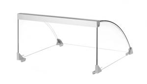 Klaaskaas vorstirullgrillile 9 HENDI (268605) 470x401x(H)250mm