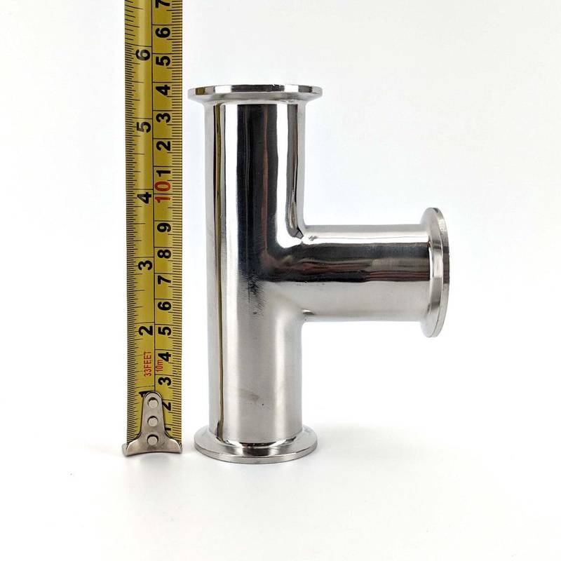 Trikampis 1.5" Tri-Clamp nerūdijantis plienas