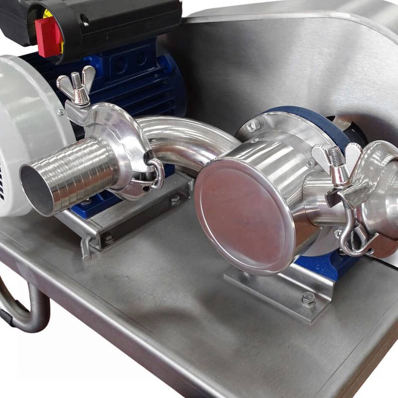 Elektropumpe Flexi 60 mit Edelstahlwagen