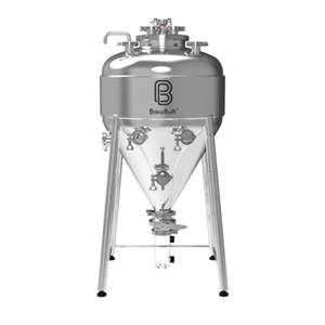 Raudzesanas tvertne 95L BrewBuilt X3 Uni ar dubultu sienu koniska nerusejoss terauds