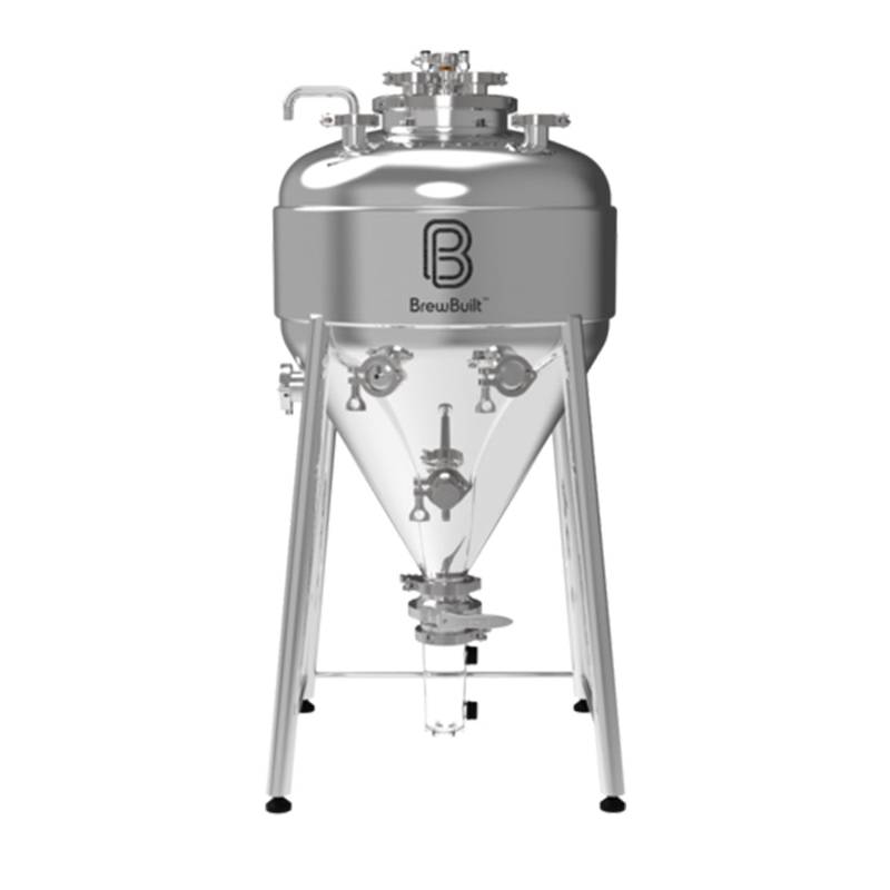 Raudzesanas tvertne 95L BrewBuilt X3 Uni ar dubultu sienu koniska nerusejoss terauds