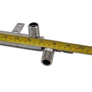 Lauhdutin 4kW Liebig PolyPhoenix 500mm 1/2" NPT ruostumaton teräs