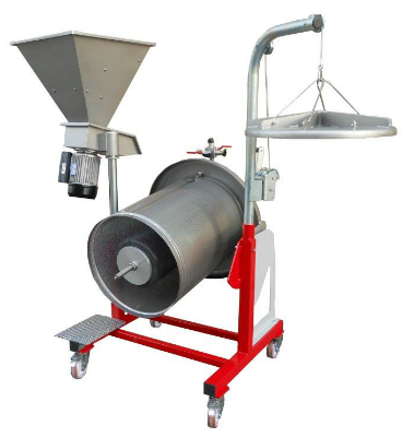 Combined system water press-mill Hydro-Mix 160L with crusher Muli MAX