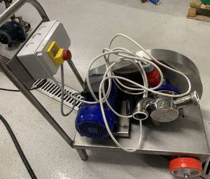 Used: Pump Euro 50 on trolley belt-driven 1.5kW/3F 12000L/h