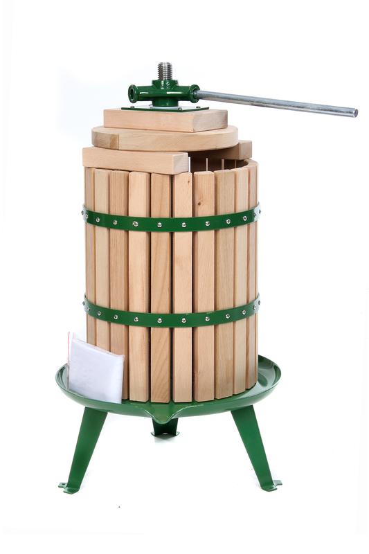 Screw press juice press 18L with filter bag
