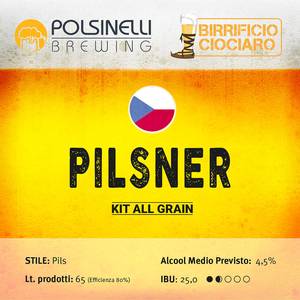Komplekts 65L pilngraudu Pilsner