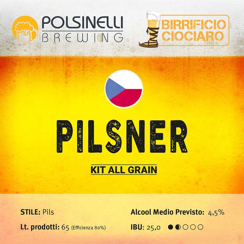 Komplekts 65L pilngraudu Pilsner