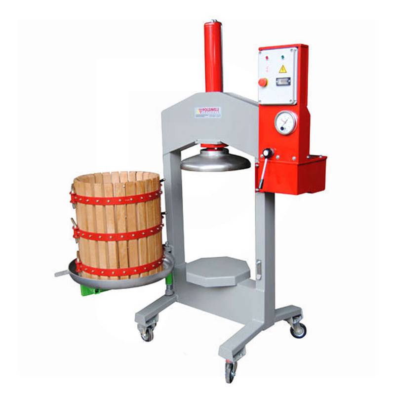 Presse Alfa 40 vertikal mit Drehkorb