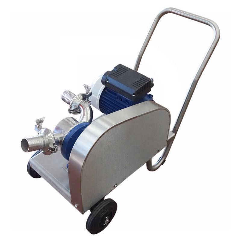 Elektropumpe Flexi 60 mit Edelstahlwagen