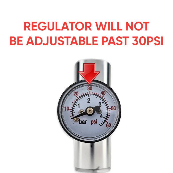 Regulator Mini DuoTight (6.35mm) for 16g and 74g cartridges
