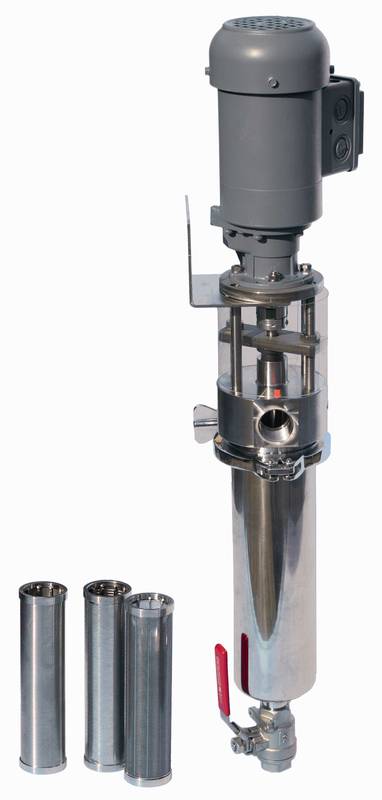 Självrengörande automatiskt filter KSF-240 K 3,5m3/h 35-3000μm