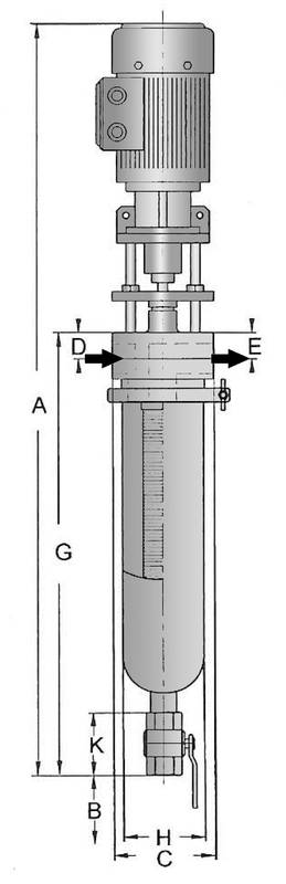 Självrengörande automatiskt filter KSF-240 K 3,5m3/h 35-3000μm