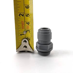 Liitin 8mm (5/16) x 3/8" DuoTight ulkokierre O-renkaalla