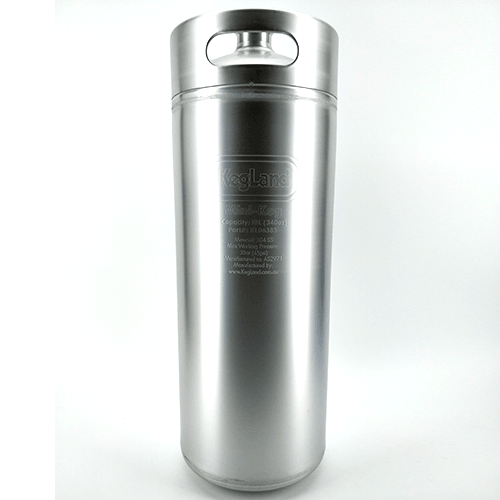 Olutkegi (Mini Keg) 10L ruostumaton teräs