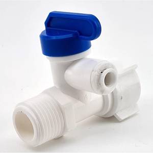 Venttiili suodatusjärjestelmälle DuoTight 6,35 mm (1/4") ulko-sisäkierre