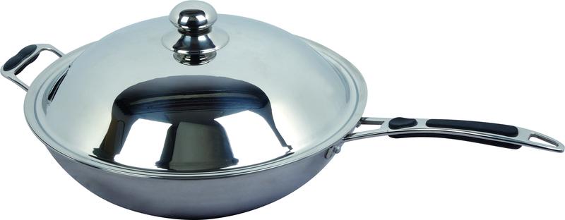 Wok keptuvė skirti indukcija plokštė (EASYLINE)