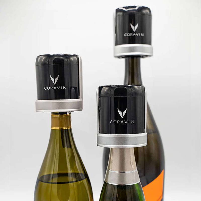 Dzirkstošā vīna sistēma Coravin dzirkstošajam vīnam un šampanietim