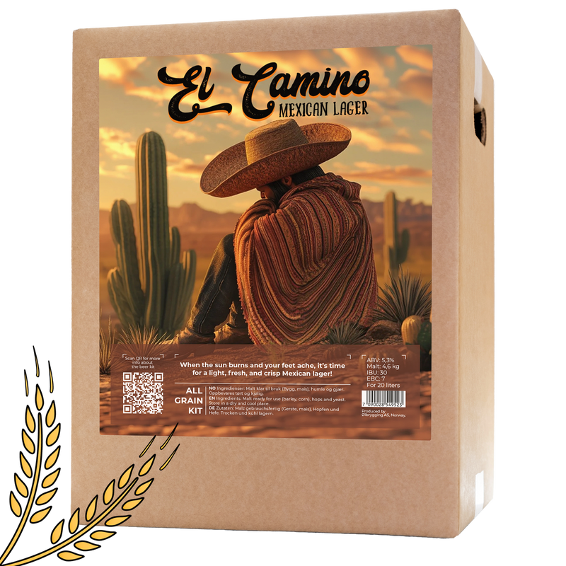 Ölsats El Camino Mexican Lager helmalt