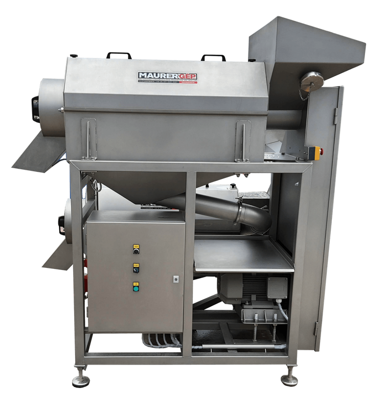 Kärnborttagare MK 2000 Maurer tvåstegs 1000-5000kg/h rostfritt stål