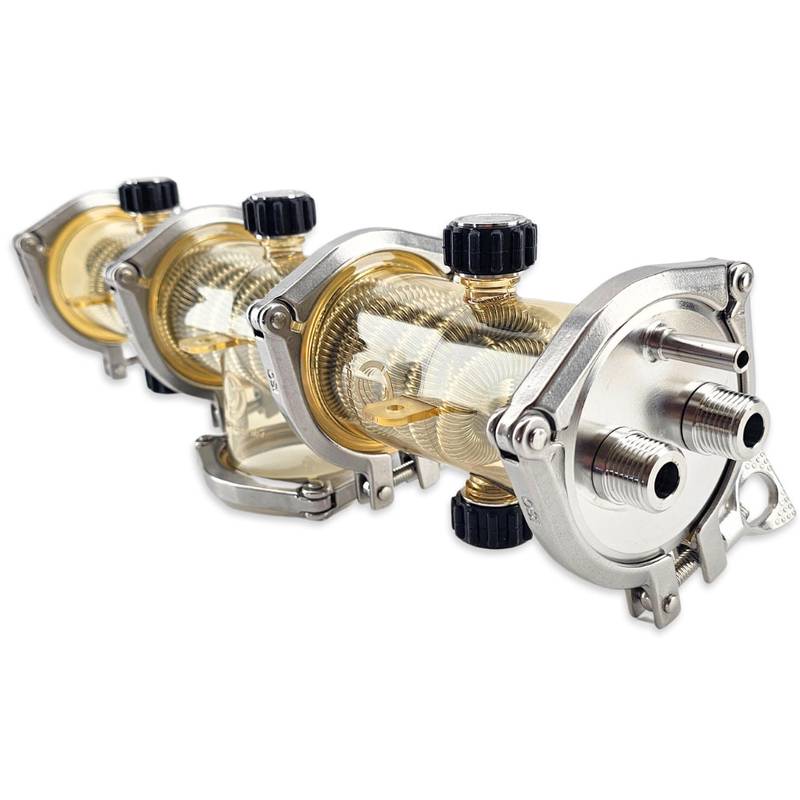 Condenser 3" TC PolyPhoenix modular hammerhead/vertical PPSU