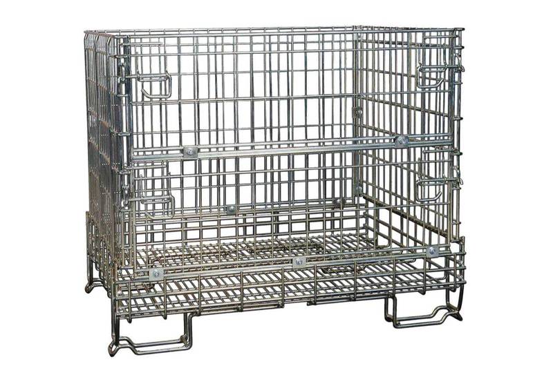 Võrekonteiner 1200x800x995mm kuumtsink alusega