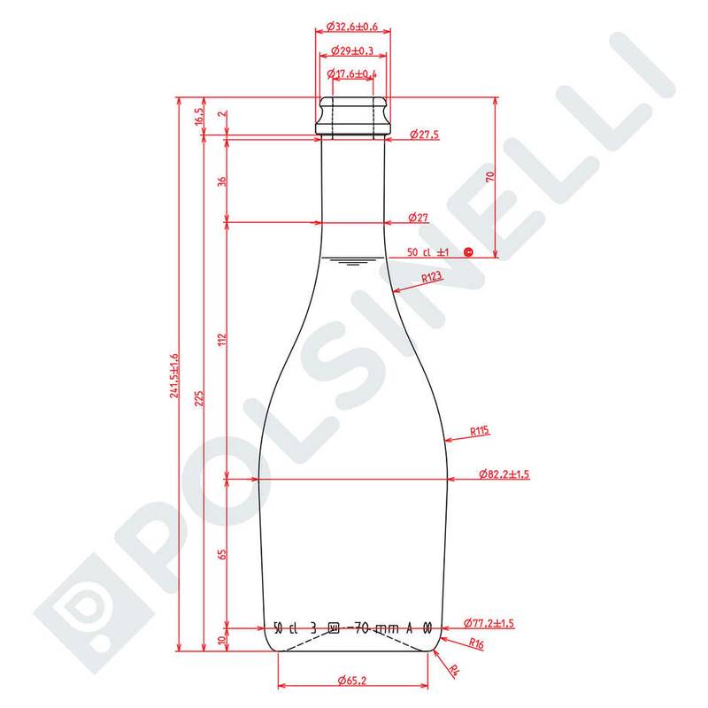 Flaska 500ml (20st) Friz för öl