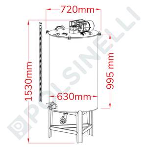 Mahuti 300L segamiseks inverteriga