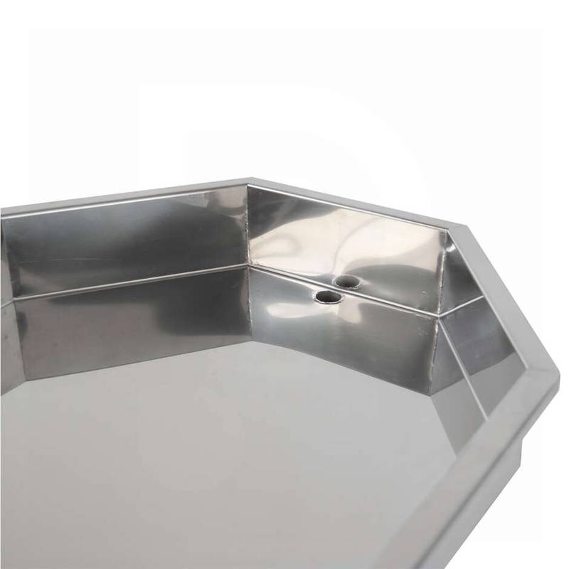 Abtropfbrett 1200x500 Edelstahl