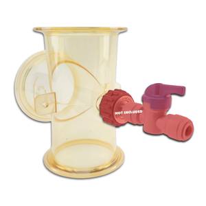 T formos jungtis 3" Tri-Clamp PolyPhoenix PPSU