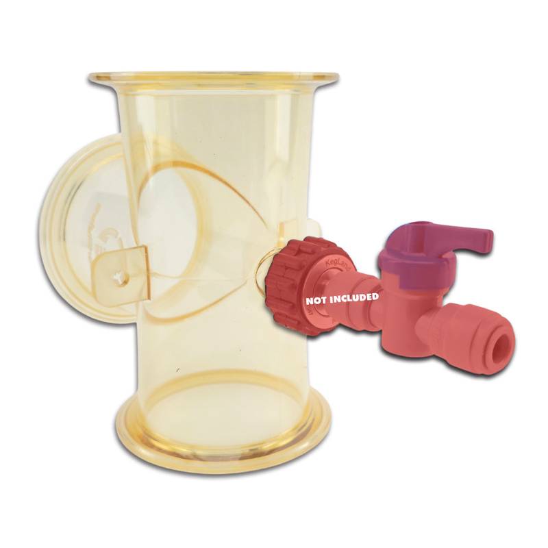 T formos jungtis 3" Tri-Clamp PolyPhoenix PPSU