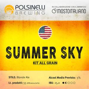 Komplekt 55L täistera Summer Sky Blonde Ale