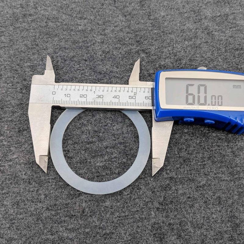 Dichtung 2" Tri-Clamp Silikon flach