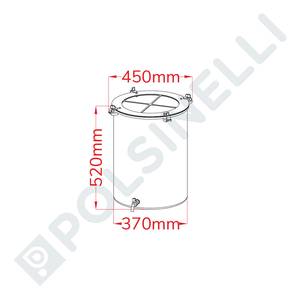 Fermenter 50L Kombucha stainless steel