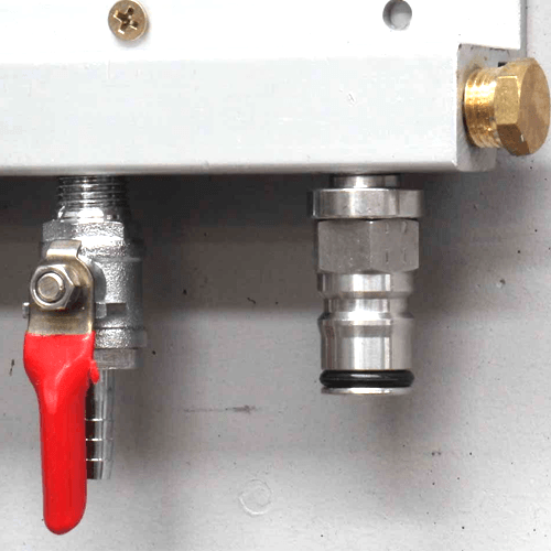 Fitting 1/4" BSP ball-lock CO2 for kegs