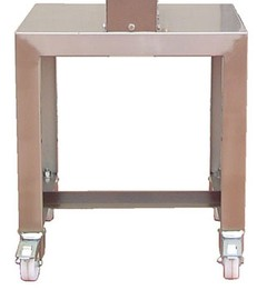 Support A model wheeled for P12 corking unit stainless steel