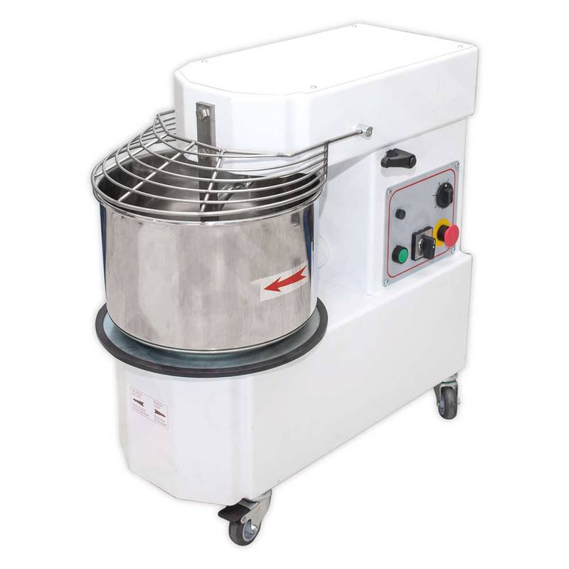 Knetmaschine 18kg Spiral mit abnehmbarer Schüssel